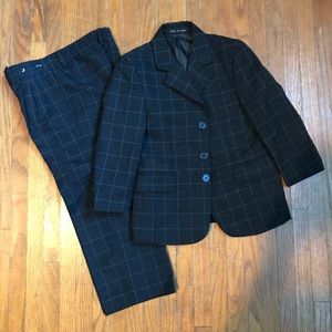 Boys Stanley Blacker Suit Jacket and Pants